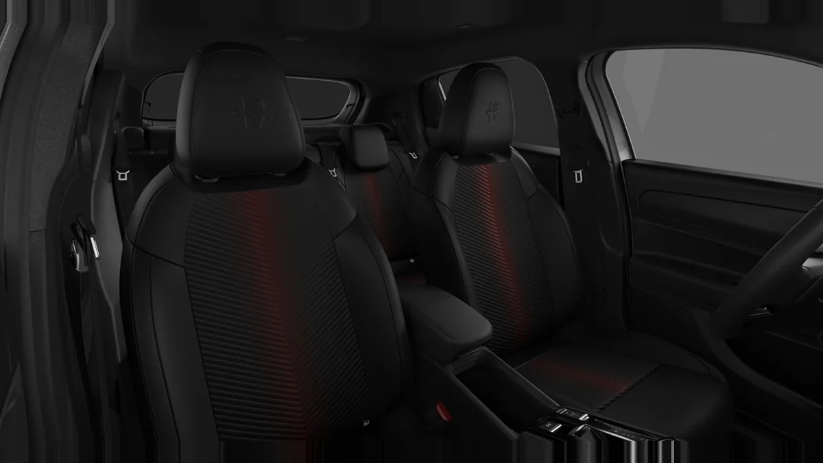 Alfa Romeo Junior Ibrida en renting a Barcelona — Interior