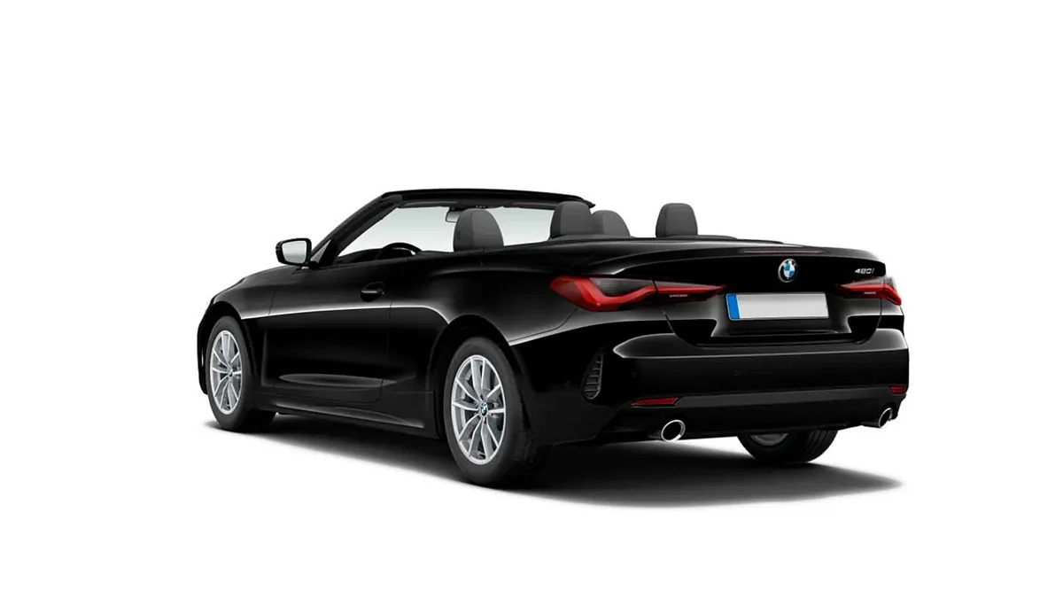 BMW Serie 4 420i Cabrio en renting a Barcelona — Lateral