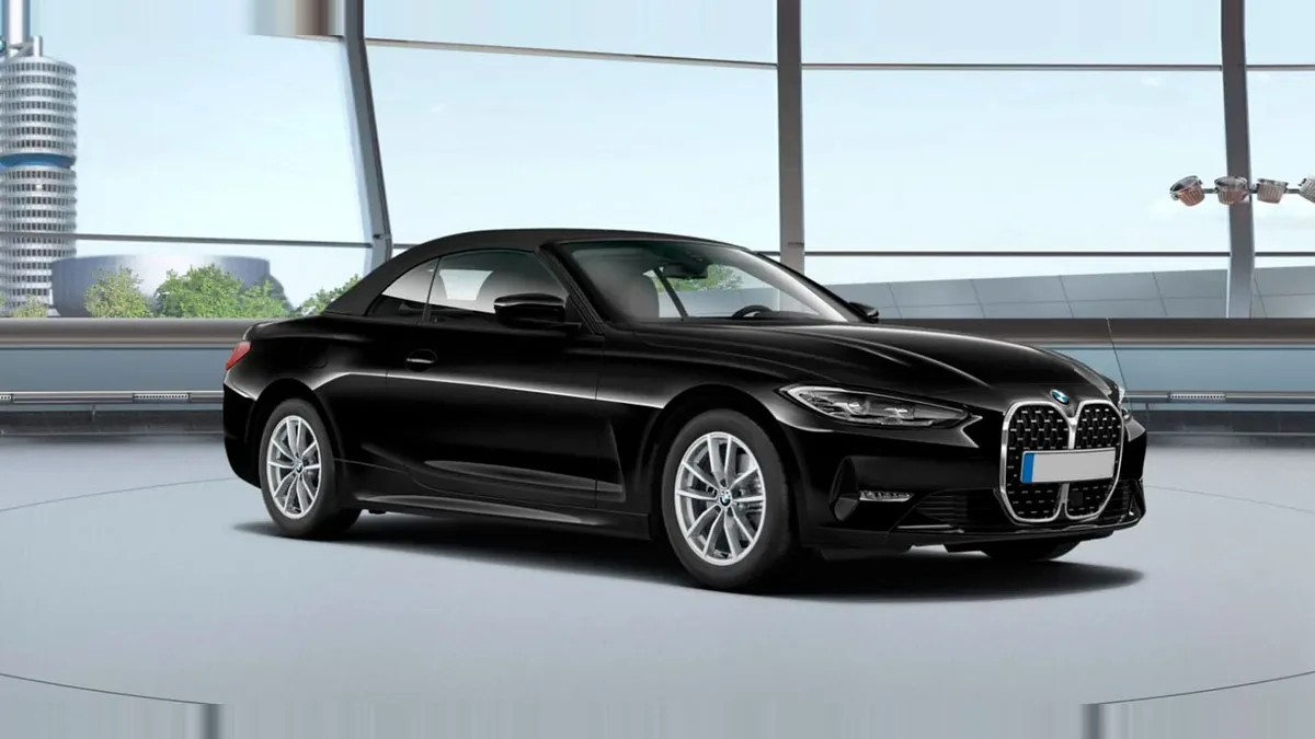 BMW Serie 4 420i Cabrio en renting a Barcelona — Interior