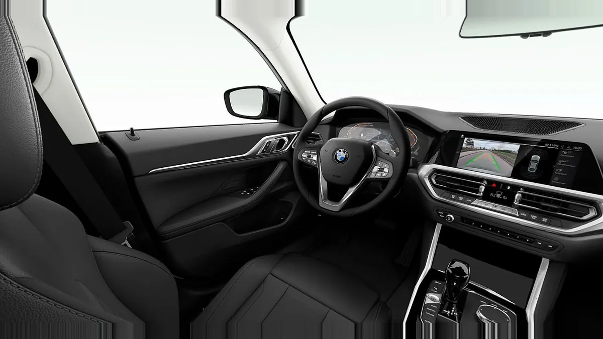 BMW Serie 4 Gran Coupé 420i en renting a Barcelona — Darrere