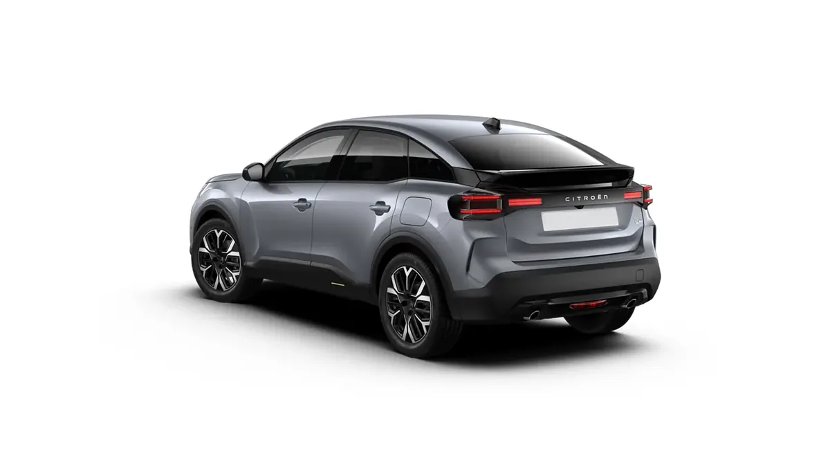 Citroën C4 Hybrid e-DCS6 Max 145CV en renting a Barcelona — Darrere