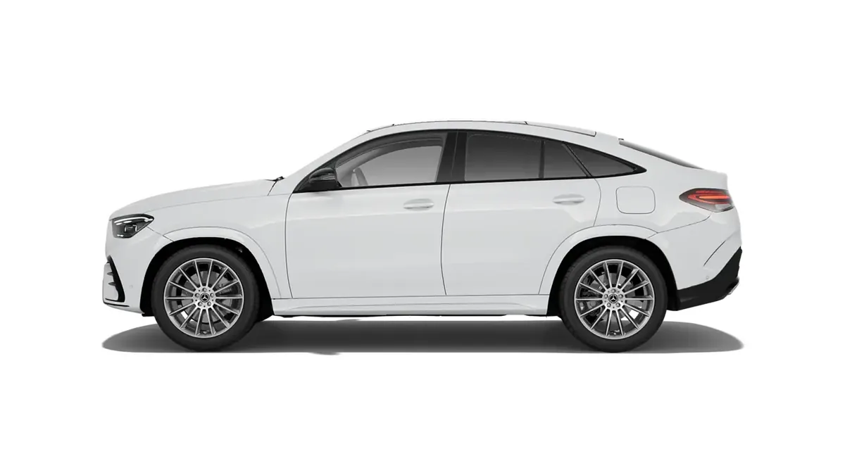 Mercedes-Benz GLE 350de 4MATIC Coupé en renting a Barcelona — Darrere