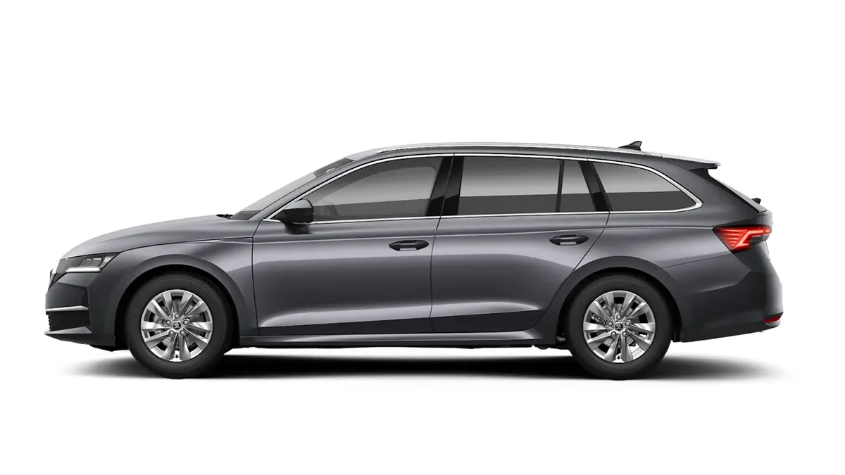 Škoda Octavia Combi 2.0 TDI DSG Selection en renting a Barcelona — Lateral
