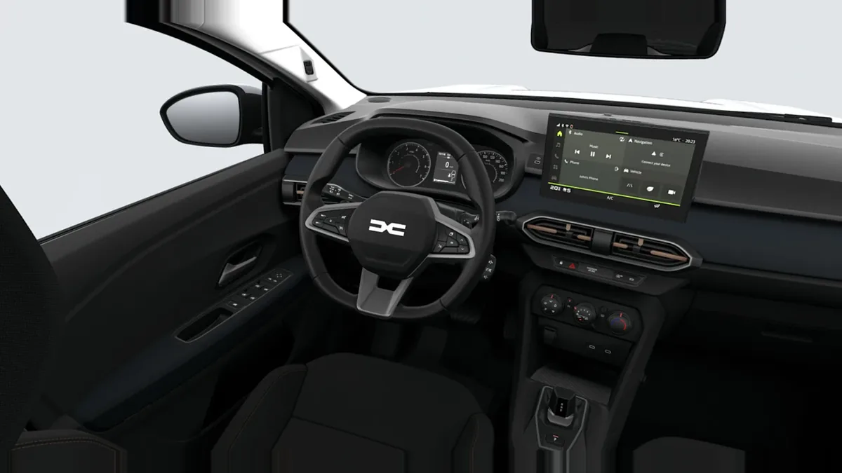 Dacia Sandero Stepway Expression ECO-G 120 AT en renting a Barcelona — Davant
