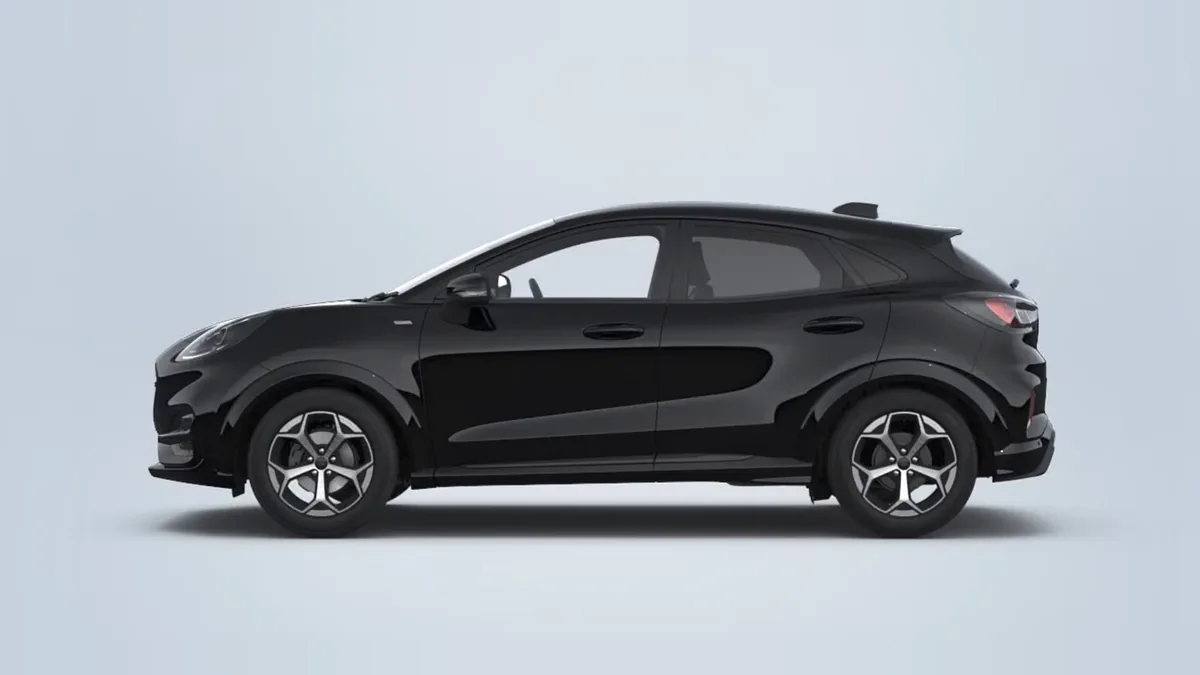 Ford Puma 1.0 EcoBoost MHEV ST-Line 125 en renting a Barcelona — Darrere