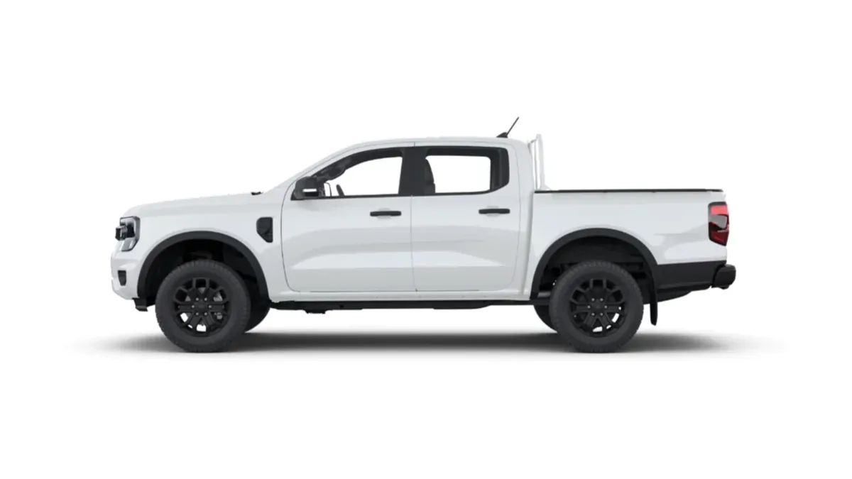 Ford Ranger XLT Doble Cabina 3.0 EcoBlue V6 240CV Automático en renting a Barcelona — Lateral