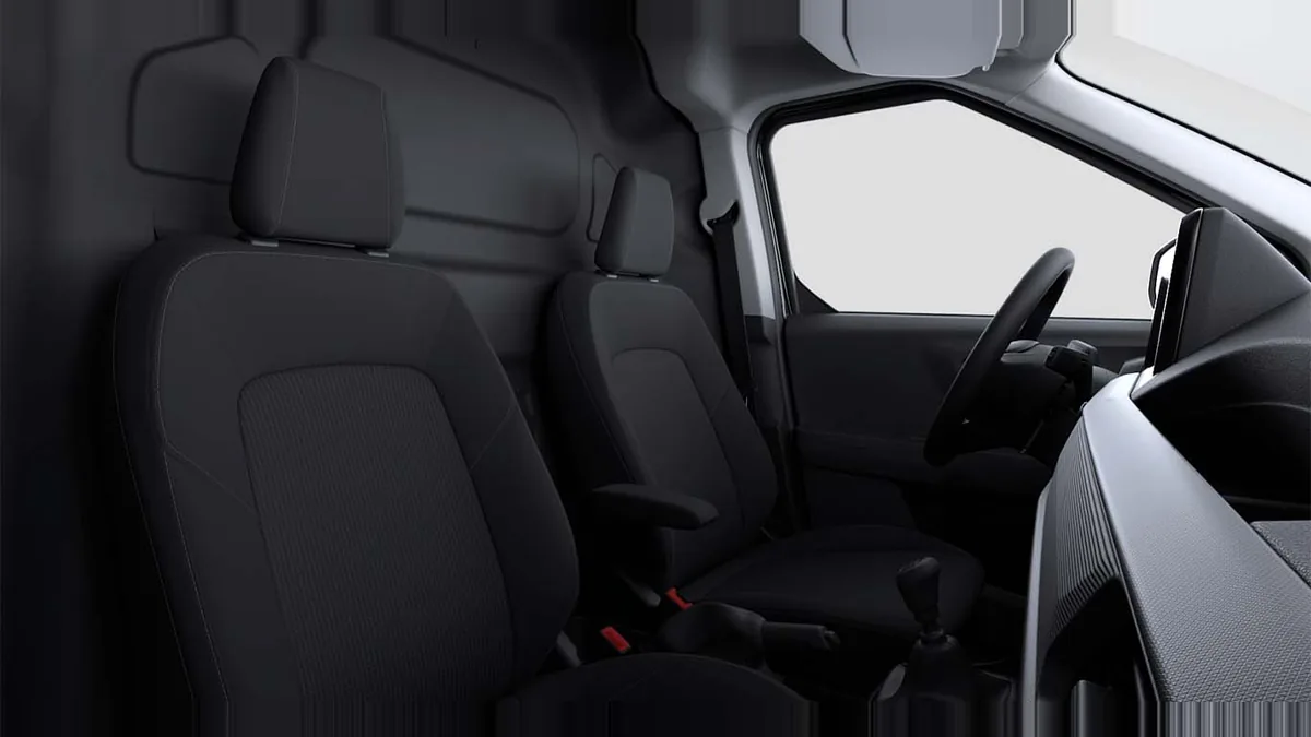 Ford Transit Courier Van 1.5 Ecoblue Trend en renting a Barcelona — Interior