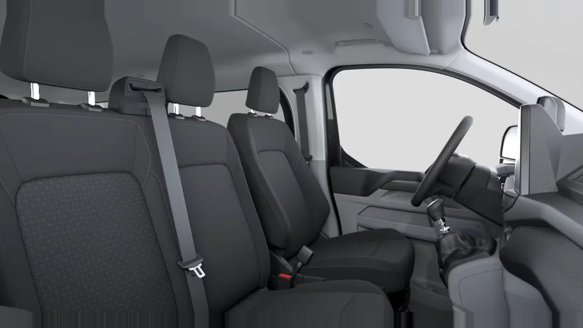 Ford TRANSIT CUSTOM Kombi 2.0 EcoBlue 100kW 320 L1 Trend en renting a Barcelona — Interior
