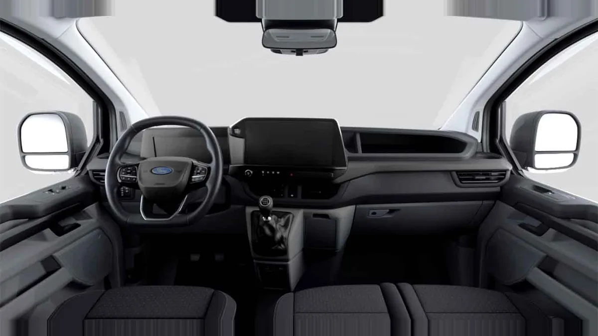 Ford Transit Custom Kombi 2.0 EcoBlue 150Cv 320 L1 Trend M1 II en renting a Barcelona — Interior