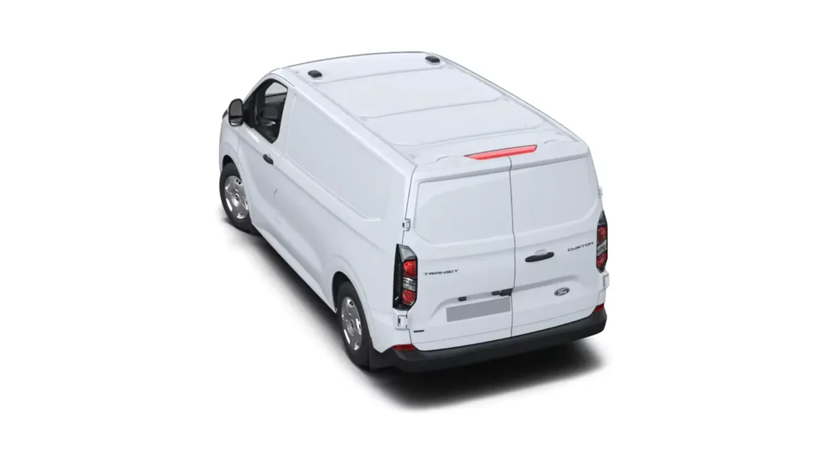 Ford TRANSIT CUSTOM Van 2.5 Duratec PHEV 171kW 320 L1 Trend en renting a Barcelona — Darrere