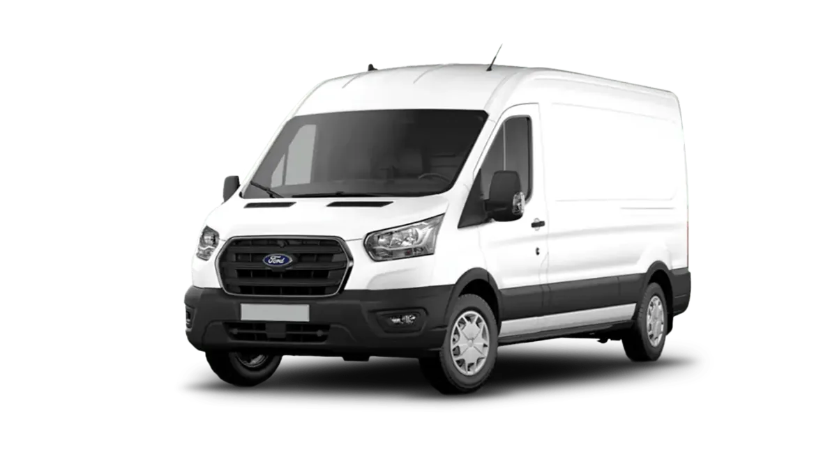 Ford Transit Van 350 L3 Trend N1 2.0 Ecoblue 130CV II en renting a Barcelona — Lateral