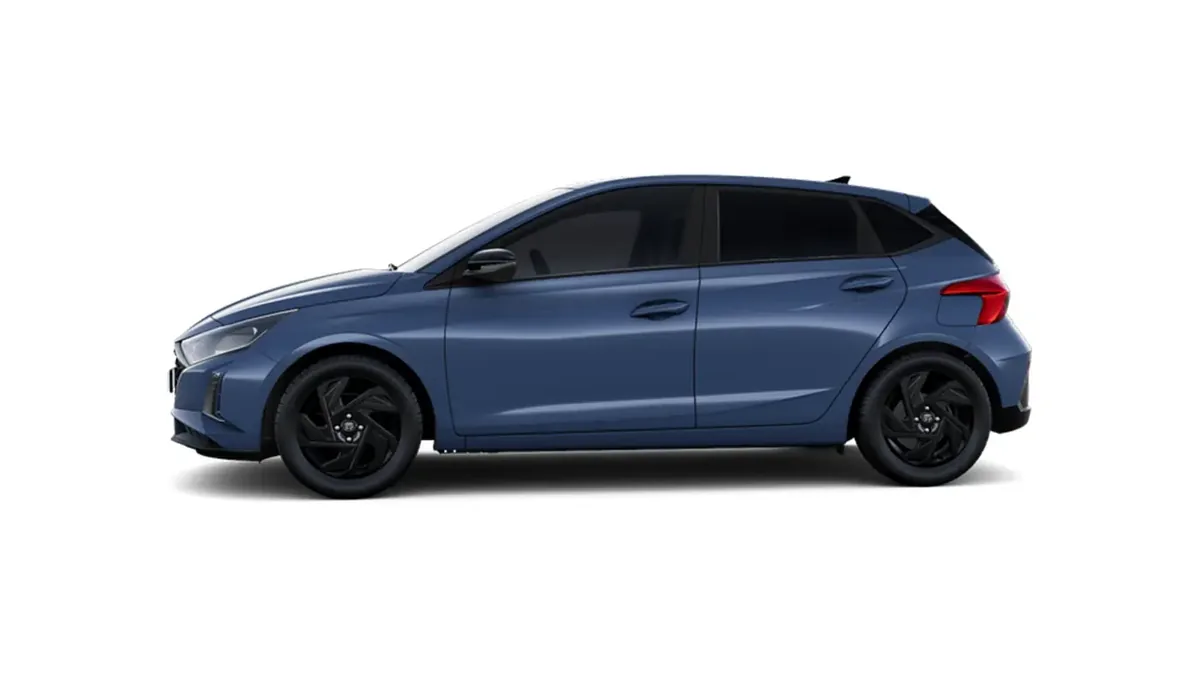 Hyundai i20 1.0T Black Line 90cv MY26 en renting a Barcelona — Darrere
