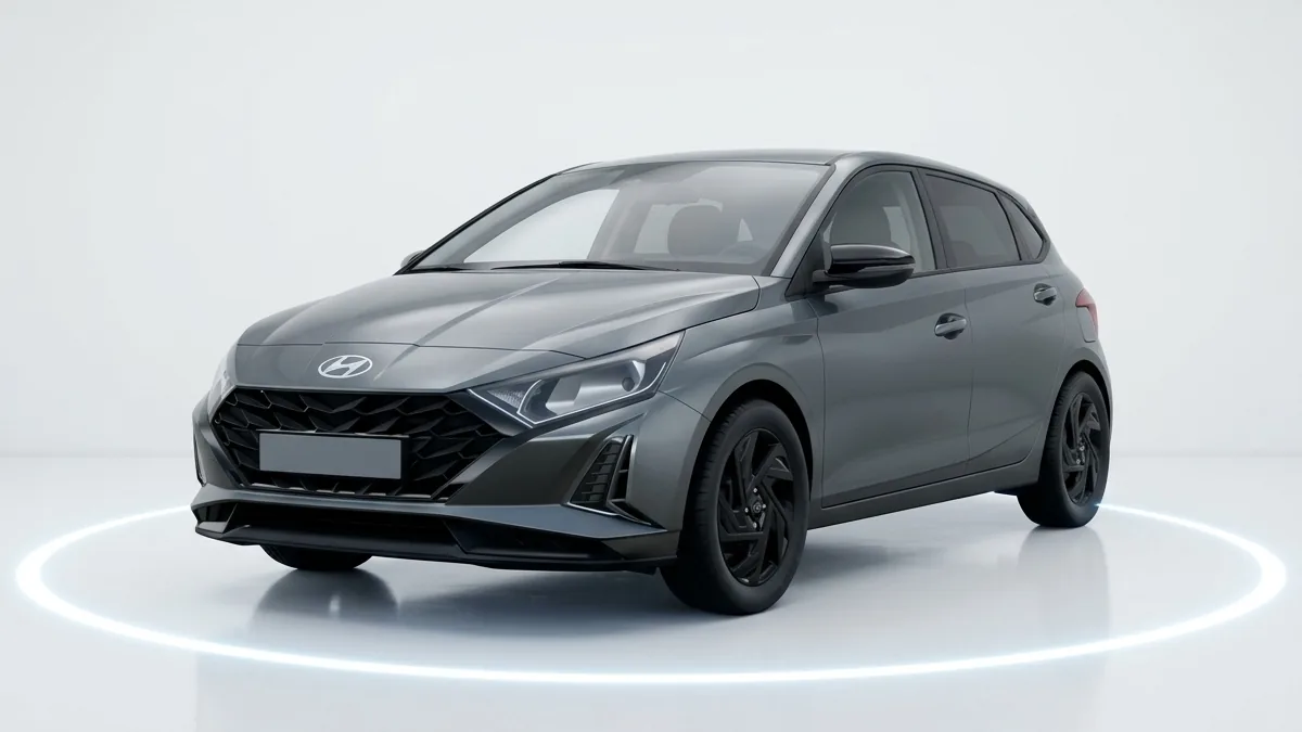 Hyundai i20 1.0T Black Line 90cv MY26 en renting a Barcelona