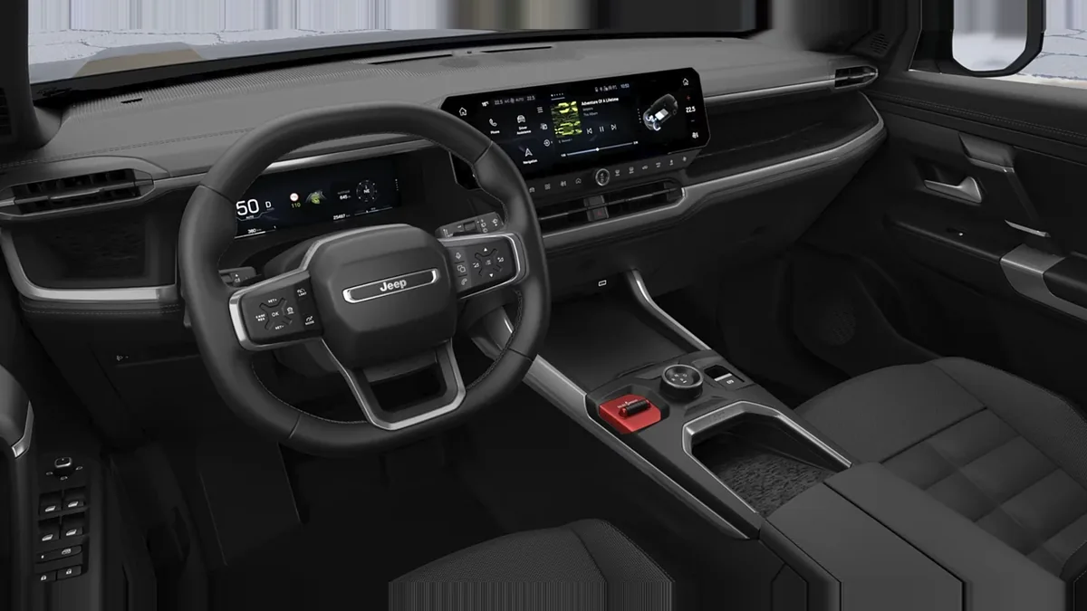 Jeep Compass 1.2 MHEV Altitude 145CV en renting a Barcelona — Davant