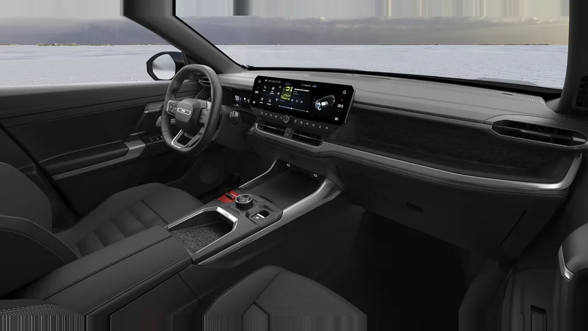 Jeep Compass 1.2 MHEV Altitude 145CV en renting a Barcelona — Interior