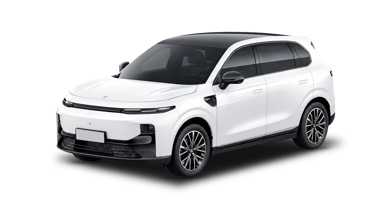 Leapmotor B10 REEV 18.8 kWh Life AT en renting a Barcelona — Lateral