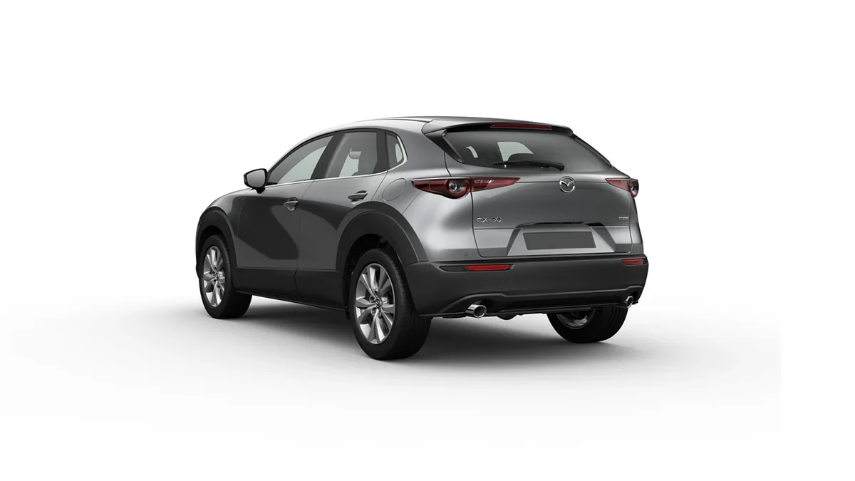 Mazda CX-30 e-SKYACT G MHEV Centre-Line en renting a Barcelona — Darrere