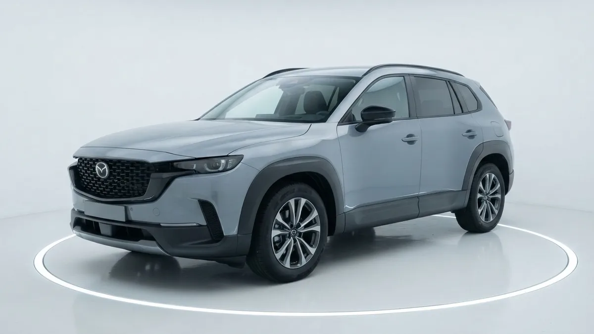 Mazda CX-5 2.5 Sky MHEV 141CV AT FWD Exclusive-Line en renting a Barcelona — Lateral