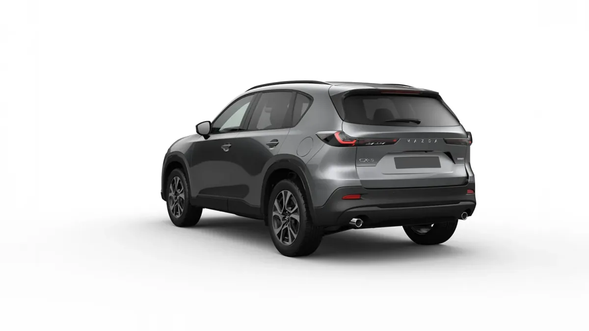 Mazda CX-5 2.5 Sky MHEV 141CV AT FWD Exclusive-Line en renting a Barcelona — Darrere