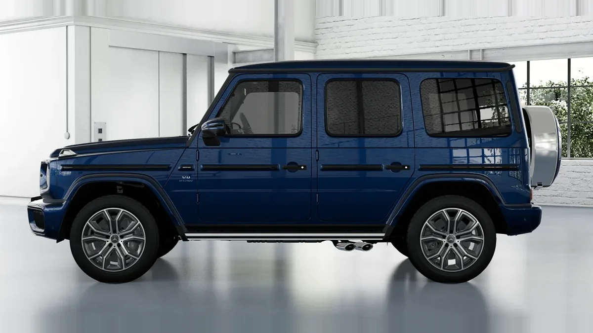 Mercedes-AMG G 63 en renting a Barcelona — Lateral