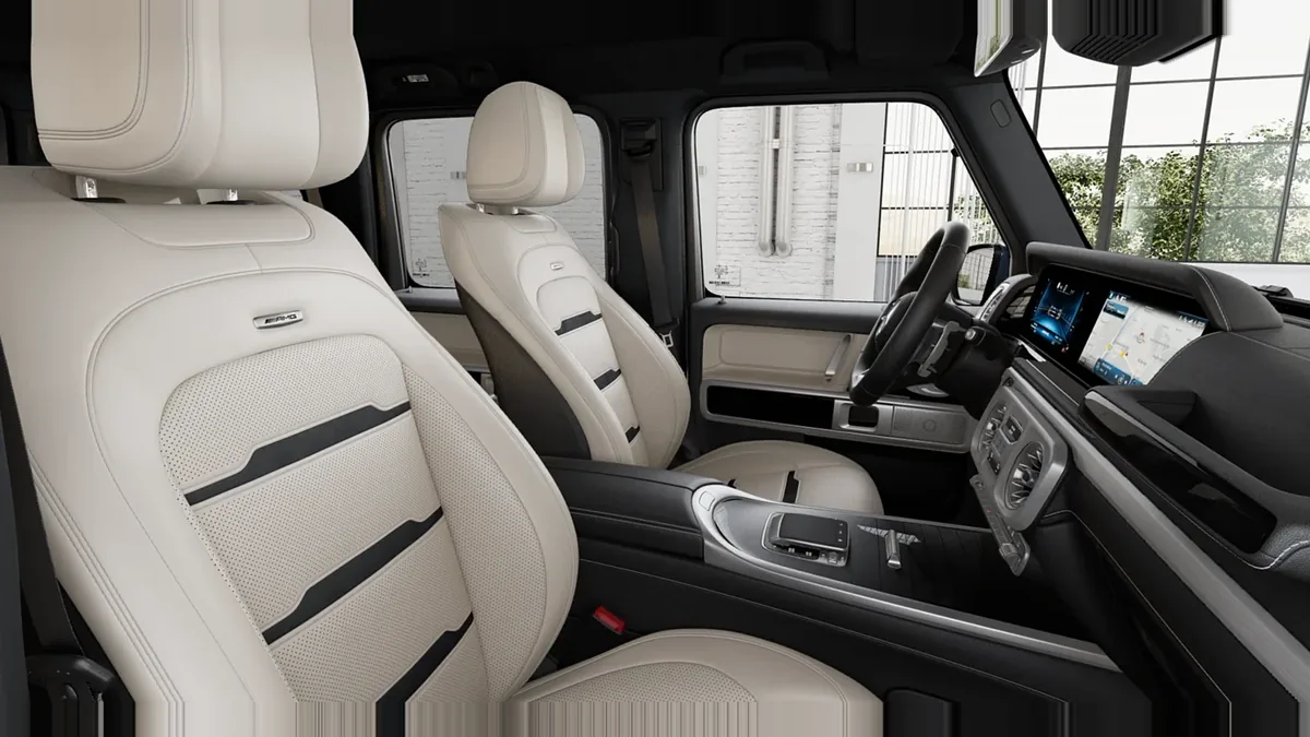 Mercedes-AMG G 63 en renting a Barcelona — Interior