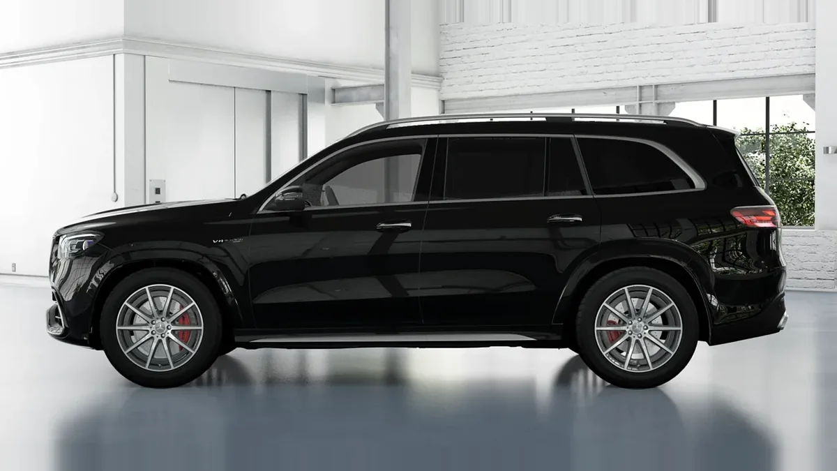 Mercedes-AMG GLS 63 4MATIC en renting a Barcelona — Lateral
