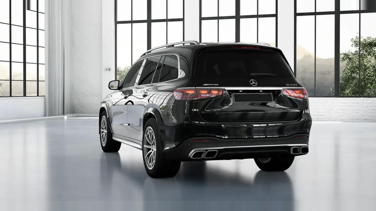 Mercedes-AMG GLS 63 4MATIC en renting a Barcelona — Darrere