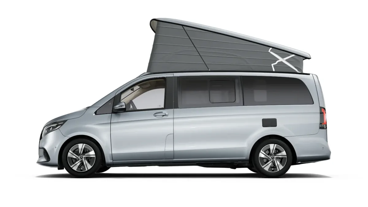 Mercedes-Benz Clase V Marco Polo 300d en renting a Barcelona — Lateral