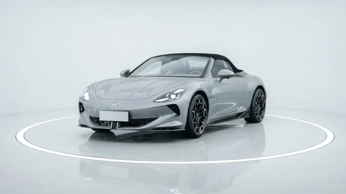 MG Cyberster Trophy Single Motor en renting a Barcelona