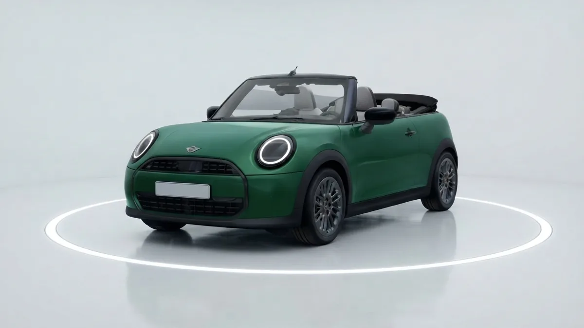 MINI Cooper C Cabrio Classic en renting a Barcelona