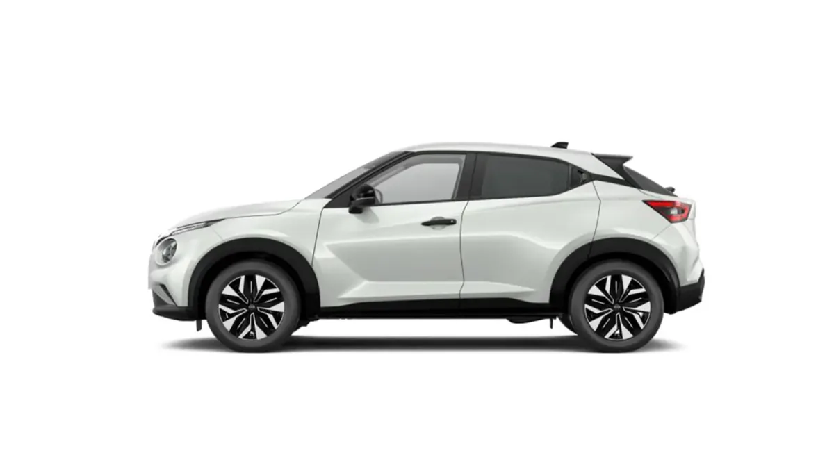 Nissan Juke 1.0 DIG-T 114CV Acenta II en renting a Barcelona — Lateral