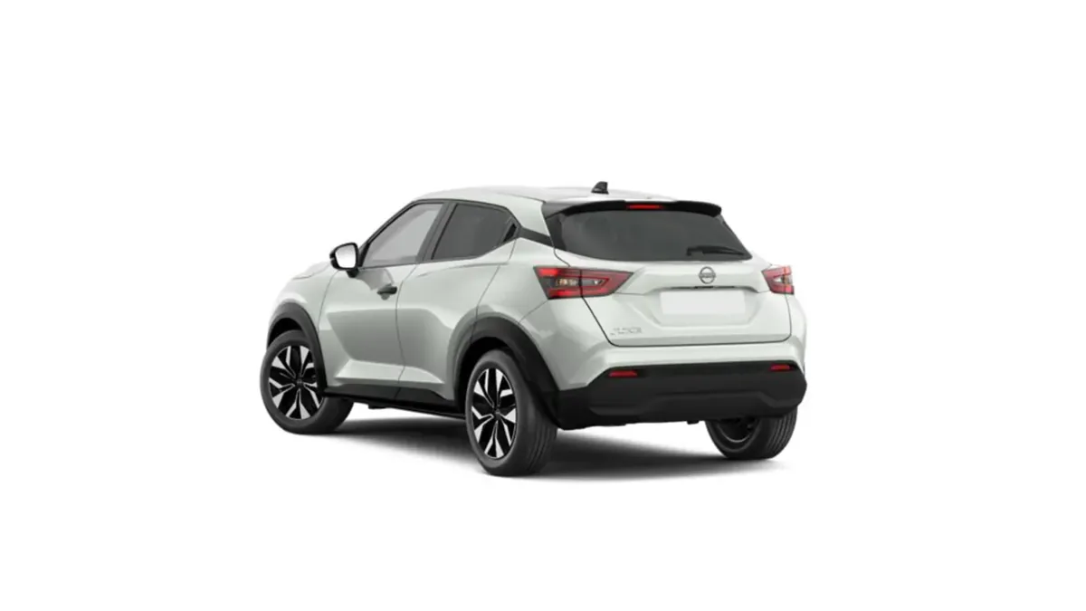 Nissan Juke 1.0 DIG-T 114CV Acenta II en renting a Barcelona — Darrere