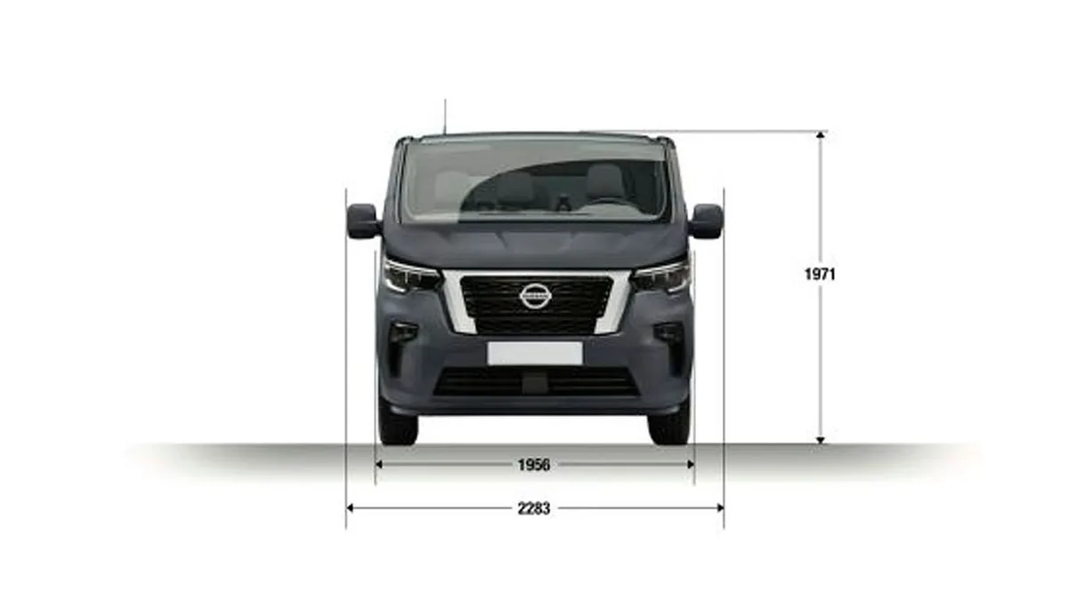 Nissan Primastar Combi 9 L2H1 N-Connecta 150CV II en renting a Barcelona — Lateral