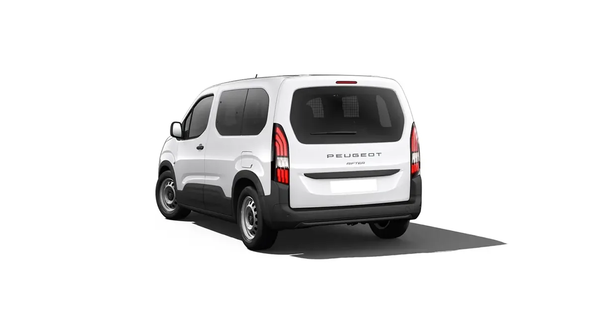 Peugeot Rifter Active Business Standard N1 BlueHDi 100 S&S en renting a Barcelona — Darrere