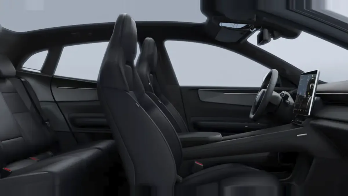 Polestar 4 Long Range Single Motor en renting a Barcelona — vista 6