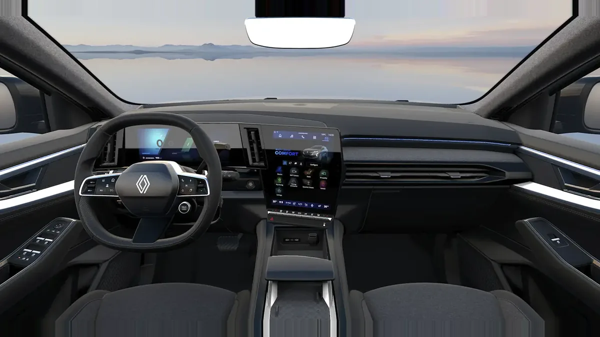 Renault ESPACE TECHNO E-TECH FULL HYBRID 200CV en renting a Barcelona — Davant