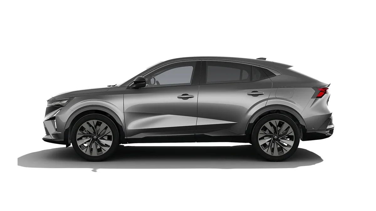 Renault RAFALE TECHNO E-TECH FULL HYBRID 200CV en renting a Barcelona — Lateral