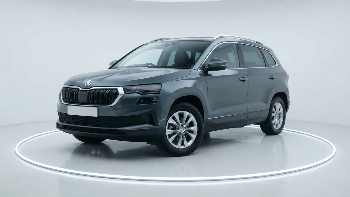 Škoda Karoq Selection 2.0 TDI 150cv 4x4 DSG en renting a Barcelona — Davant
