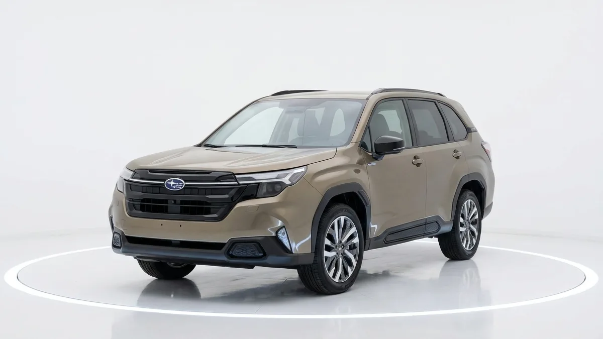 Subaru Forester 2.0i Hybrid Field CVT en renting a Barcelona