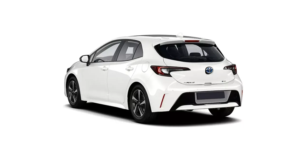 Toyota Corolla 140H Active en renting a Barcelona — Davant