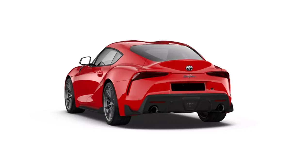 Toyota GR Supra 3.0T 250kW (340CV) Performance AT8 en renting a Barcelona — Darrere
