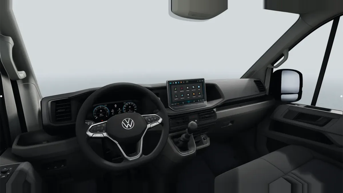Volkswagen Crafter 35 Fresh Van BM L3 2.0 TDI FWD 103kW (140CV)  - ISOTERMO en renting a Barcelona — Interior